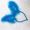 Hot-selling children's internet-famous hair accessories at street stalls and night markets, concert, dance, festival and party, luminous headwear at night, feather rabbit ear hair bands, rabbit ear hair bands, led lights, children's decorative toys Application Scenario